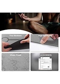 [LOẠI TỐT - HÀNG CAO CẤP] Thảm Tập Yoga 8mm, Tập Gym dộ dày 5-8mm 2 Lớp không mùi chống trơn trượt - Chính hãng dododios