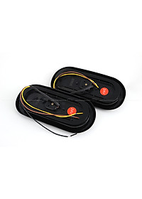 Combo 2 Đèn Led Hình Oval Xe Tải VIAIR VI-019 24V Màu Vàng