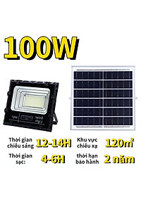 Đèn năng lượng mặt trời 100W 200W 300W 400W  đèn  chống nước,Ánh sáng sân vườn năng lượng mặt trời LED Đèn năng lượng mặt trời với chỉ báo pin