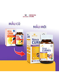 Viên Uống Tinh Chất Nghệ Giảm Đau Dạ Dày Novacurmin - Nguyên liệu nhập khẩu từ Đức (Hộp 30 viên)