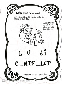 Bộ Sách My Little Pony - Tô Màu Và Các Trò Chơi (Bộ 3 Cuốn)