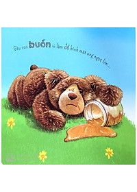 Sách Hôm Nay Con Thấy Thế Nào - Gấu Con Buồn Bã