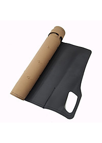 Thảm da Taplo vân carbon Cao cấp dành cho xe KIA Soluto