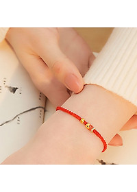 VÒNG TAY DÂY CHỈ ĐỎ CÁ CHÉP CÔNG DANH , THI CỬ THĂNG TIẾN , TÀI LỘC SUNG TÚC