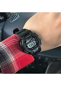 Đồng Hồ Nam Dây Nhựa Casio Standard W-737HX-1AVDF Chính Hãng - W-737HX-1A Pin 10 Năm