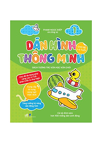 Bộ Dán hình thông minh cho bé 1-5 tuổi (Trọn bộ 04 cuốn) - Bản Quyền