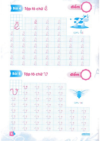 Tập Tô Chữ Cái Dành Cho 4-5 Tuổi _ABB