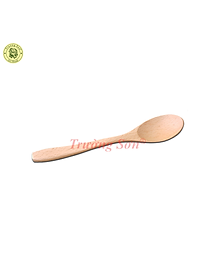 Muỗng Gỗ Beech Oval Ăn Cơm Kích Thước 18.5 Cm - Đồ Gỗ Nhà Bếp Thương Hiệu Trường Sơn