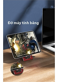 Giá Đỡ Để Bàn Cho Điện Thoại, iPad, Máy Tính Bảng  Hàng Chính Hãng KitAcoom - Chất Liệu Hợp Kim Nhôm Cao Cấp Có Thể Gấp Gọn Và Mang Theo Tiện Dụng 