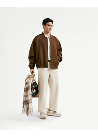 Quần jean nam màu Be Form Straight cropped - ROUTINE 10S25DPA018