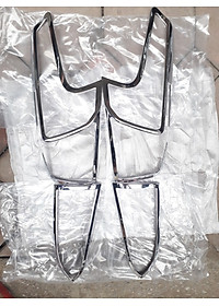 Ốp viền đèn hậu mạ Crom dành cho xe Hyundai Santafe 2019