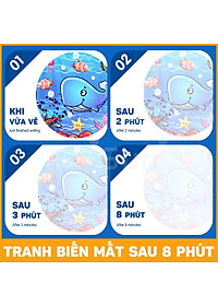 Sách tranh tô màu nước bút ma thuật thần kỳ diệu cho bé 2 3 4 5 tuổ