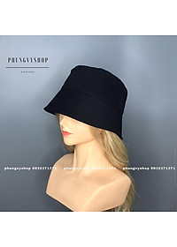 Nón bamboo bucket trơn form cụp