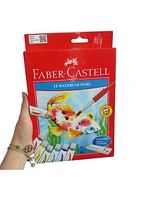 Màu Vẽ Nước 12 Tuýp Màu 121004N Faber Castell
