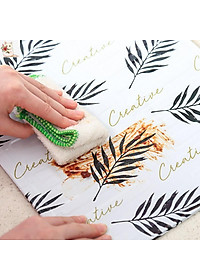 Tấm chắn dầu mỡ chắn gió bếp ga hoạ tiết chịu nhiệt