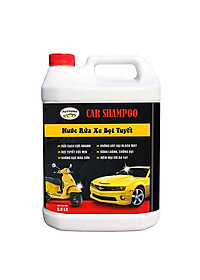 Nước rửa xe bọt tuyết chuyên dụng Car Shampoo 5L cho ô tô xe máy