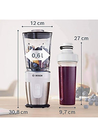 Máy xay sinh tố Bosch VitaStyle Mixx 2Go Hàng chính hãng