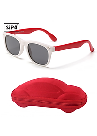 [Kèm Video] Mắt Kính Trẻ Em MK02 Cao Cấp Chống UV400 + Chống gãy Cho Bé Trai Bé Gái (Tặng Kèm Hộp Đựng Kính Hình Ô Tô)