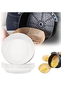 Giấy Nến Lót Nồi Chiên Không Dầu Hình Khuôn Bánh Siêu Tiện Lợi - Thấm Giảm Thiểu Tối Đa Dầu Mỡ Bám - Hàng Chính Hãng MINIIN