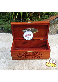 Hộp Đựng Giấy Ăn TOKDODO Gỗ Tự Nhiên Đục Chạm Bền Đẹp