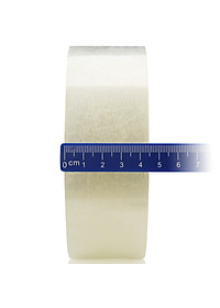 Băng dính băng keo trong đóng hàng Deli - Loại 45mm x 183m - 6 cuộn - 30904