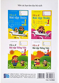 Vở Ô Li Bài Tập Toán Lớp 1 - Tập 2