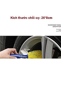 Bộ combo 5 món dụng cụ chăm sóc vệ sinh cọ rửa ô tô, xe hơi nhãn hiệu Goodyear GY-2878