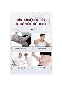 Gối massage cổ vai gáy thắt lưng kết hợp xoa bóp chườm nóng giúp giảm đau hiệu quả