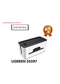 Hộp nhựa ABS đựng ổ cắm điện / dây sạc điện thoại UGREEN LP110 30397  . 30398 - Hàng Chính Hãng