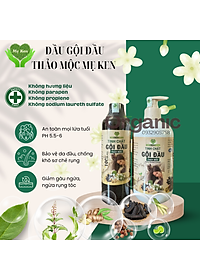 Tinh Chất Gội Đầu Thảo Mộc MẸ KEN 500ml Kích thích mọc tóc, giảm gãy rụng, giảm gàu, giảm nấm ngứa - tặng kèm 1 khăn tắm
