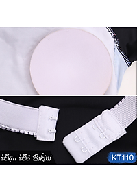 Đồ bơi bigsize nữ, áo tắm cộc tay cùng quần boxer cho người béo mập, mẫu thể thao khỏe khoắn, chất đẹp phom đẹp | KT110