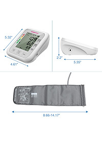 Máy đo huyết áp bắp tay Jumper JPD-HA120 chứng nhận FDA Hoa Kỳ (Bluetooth + APP điện thoại)