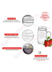 Hũ thủy tinh nắp vặn Quattro 1000ml - Bormioli Rocco - Italy