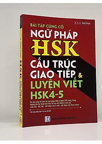 Sách-Combo 2 sách Sổ tay từ vựng HSK1-2-3-4 và TOCFL band A + Bài Tập Củng Cố Ngữ Pháp HSK – Cấu Trúc Giao Tiếp & Luyện Viết HSK 4-5 Kèm Đáp Án + DVD tài liệu