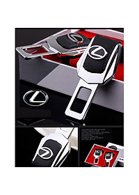 Chốt cài khóa dây an toàn trên ô tô bằng thép có thương hiệu xe 1 chiếc