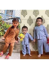 Đồ Lam Đi Chùa# La Hán Bé iu # Đồ Bộ Bé # Quần Áo Bé # Trai Gái