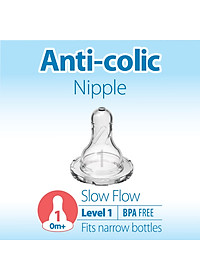 [ 417 ] Bình sữa Y Tế cổ thường 120ml, thiết kế hỗ trợ cho trẻ gặp khó khăn khi bú bình