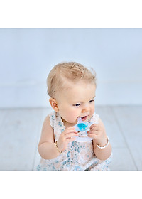 Bàn chải đánh răng kiêm gặm nướu silicon cho bé Marcus & Marcus, từ 6 tháng - Ollie