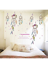 Decal dán tường Dreamcatcher Amy DKN78 - 2 bộ (105 x 200 cm)