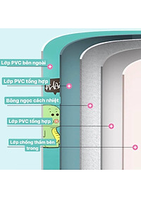 Bồn Tắm Ngâm Người Thảo Dược Có Thể Gấp Gọn KUNBE Cho Người Lớn Và Trẻ Em, Bồn Tắm Di Động Thông Minh, Chậu Tắm Xông Hơi Giữ Nhiệt Tiện Lợi