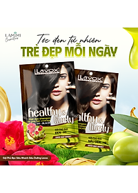 Gội Phủ Bạc 100% Siêu Dưỡng 30ml Lavox - Nâu Đen 