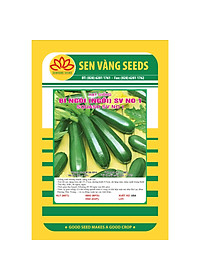 Hạt giống bí ngòi xanh quả dài giống ngắn ngày năng suất cao VTS61