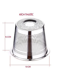 BỘ LỌC PHA TRÀ HÌNH TRỤ TRÒN LOẠI CỰC ĐẠI LÀM BẰNG INOX SUS 304 AN TOÀN TUYỆT ĐỐI