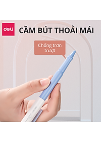 Bút Máy Học Sinh Deli - Bút Máy Cho Học Sinh Tiểu Học Kèm Ống Mực Xanh - Bút Viết Nhanh Mướt - SF520