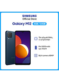 Điện Thoại Samsung Galaxy M12 (4GB/64GB) – Hàng Chính Hãng