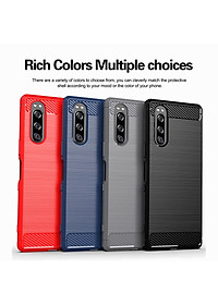 Ốp lưng Sony Xperia 5 hiệu Likgus chống sốc chuẩn quân đội, chống va đập, chống vân tay - Hàng nhập khẩu