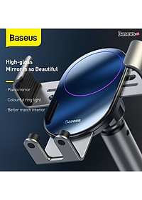 Gía đỡ điện thoại gắn taplo hoặc kính lái ô tô nhãn hiệu Baseus SUYL-JY01 - Hàng Nhập Khẩu