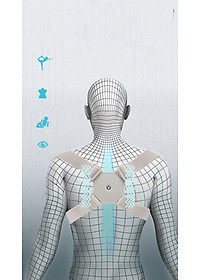 Đai chống gù lưng trẻ em nắn chỉnh tự động thông minh Giúp Ngồi Đúng Tư Thế Cải Thiện Cột Sống Giảm Đau Nhức Vai