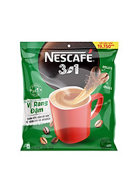 Nơi bán Cà phê hoà tan NESCAFÉ 3IN1 VỊ RANG ĐẬM - công thức cải tiến (bịch 46 gói x 16g)