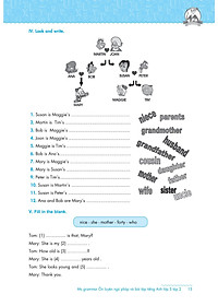 Sách Ms Grammar Ôn Luyện Ngữ Pháp Và Bài Tập Tiếng Anh Lớp 3 Tập 2